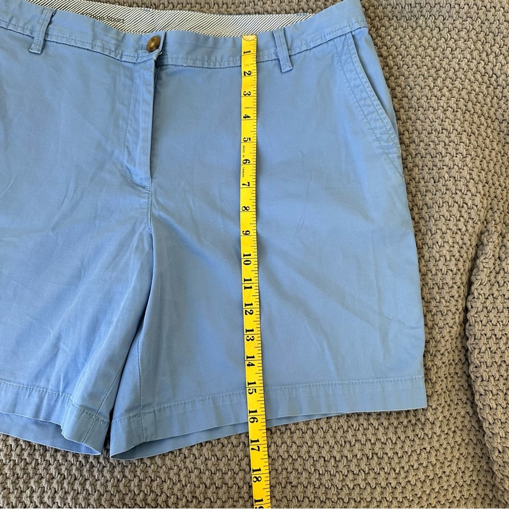 Talbots Women’s Blue Chino Shorts Size: 12 - Picture 4 of 6